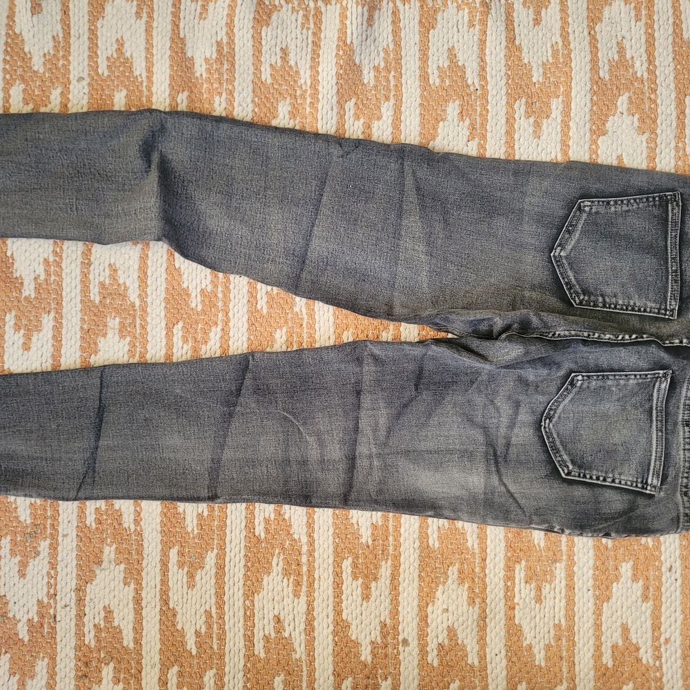 Women's Bamboo Skinny Gray Jeans